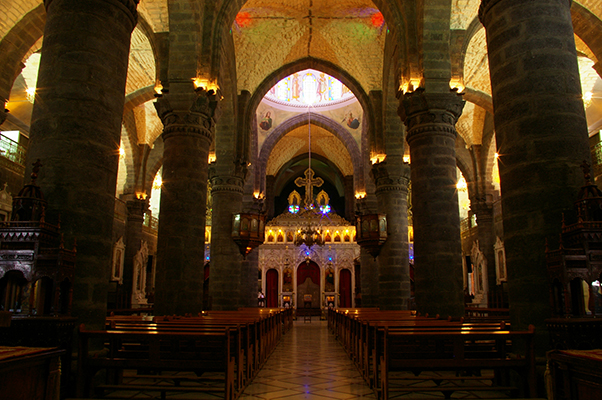 كنيسة الزيتون- سيدة النياح- دمشق - سوريا