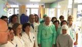 البابا فرنسيس يقوم بزيارة قسم الطوارئ وقسم الولادات في مستشفى القديس يوحنا اللاتران في روما 